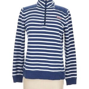 Vineyard Vines Navy and White Striped Sweater